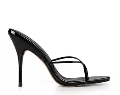 Mule Vivi Couro Preto