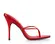 Mule Vivi Couro Vermelho