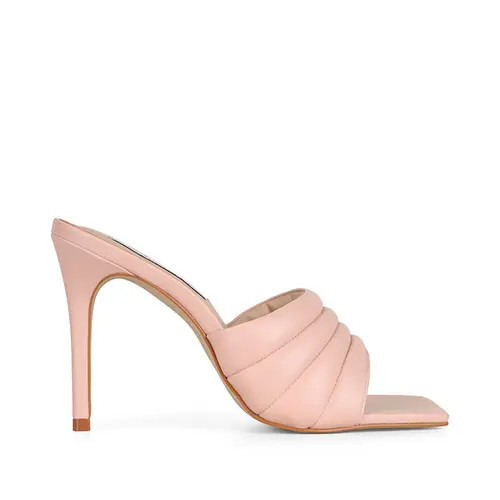 Mule Isla Couro Nude