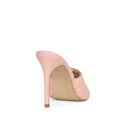 Mule Isla Couro Nude