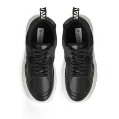 Tenis Stacy Couro Preto