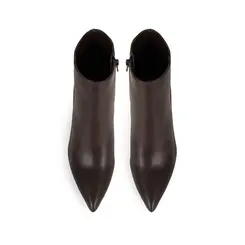 Bota Noticed Couro Marrom