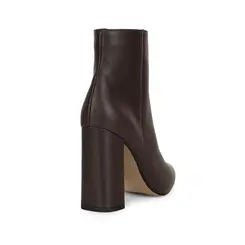 Bota Noticed Couro Marrom