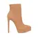 Bota Plataforma Velina Couro Nude