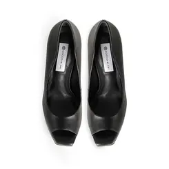 Plataforma Parker Couro Preto